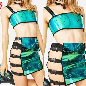 CLUB EXX TRANSLUCENT GREEN RAVE SET